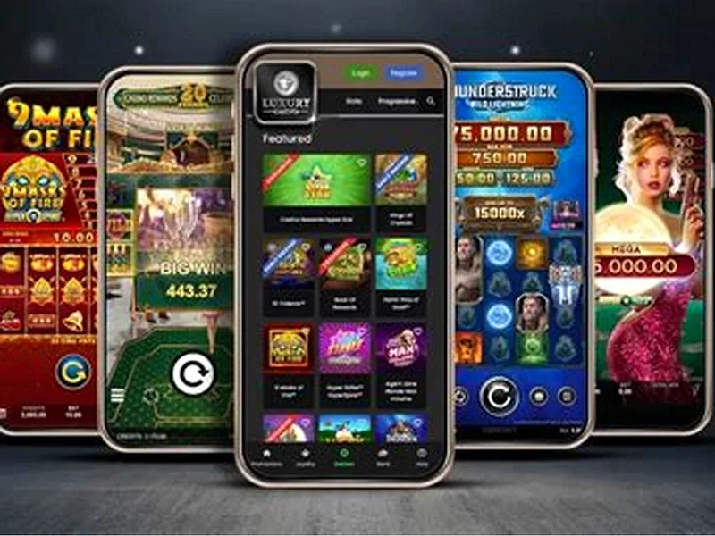 Funduel Casino mobile app running slots on a smartphone